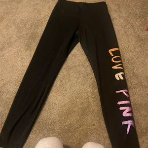 Victoria secret LOVE PINK legging. small